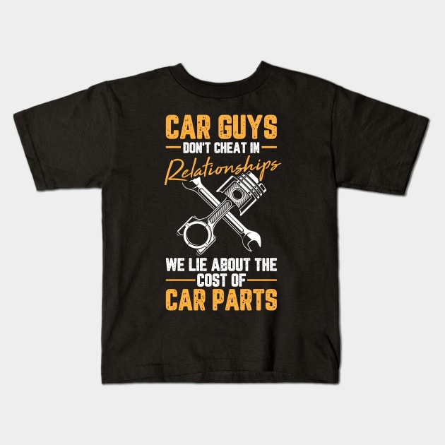 Dont lie in Relationships Diesel Mechanic Quote  Mechanic Kids T-Shirt by Riffize